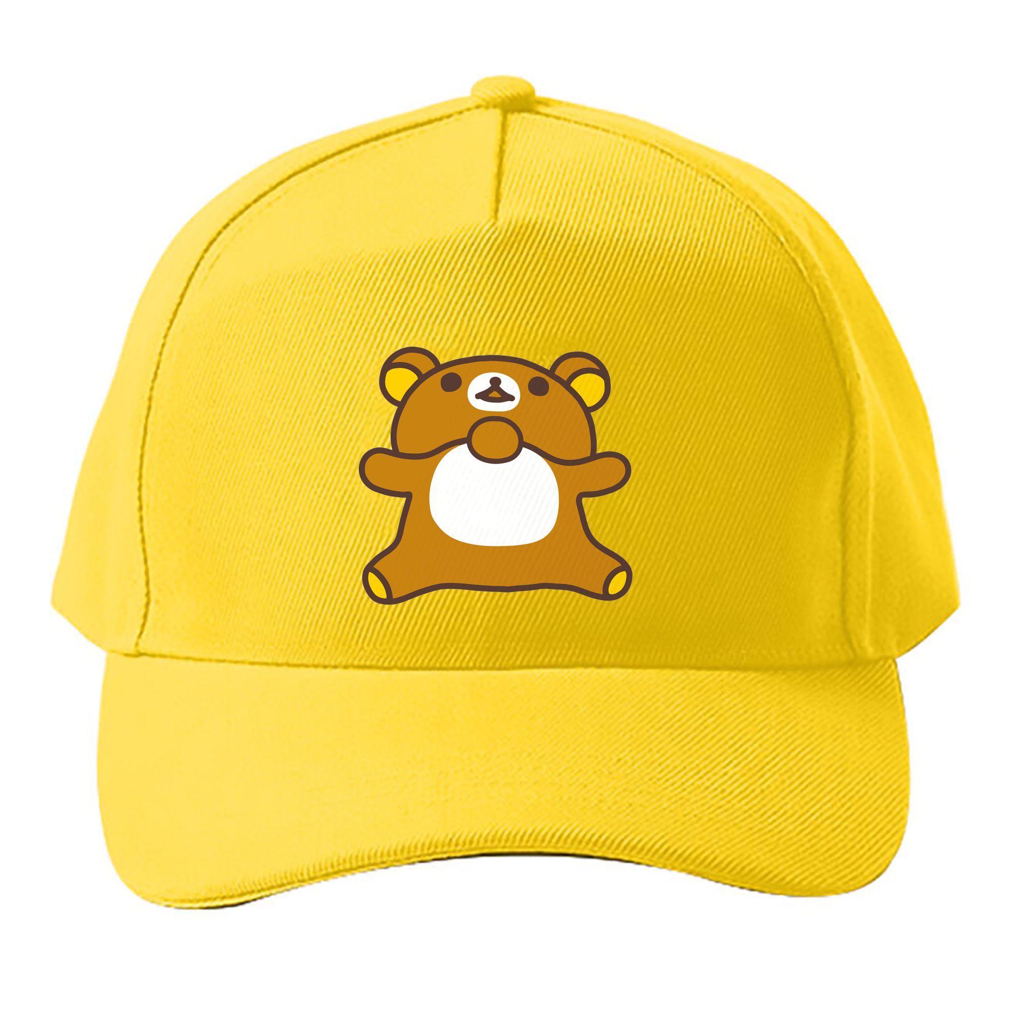 （画像用） リラックマ リラックマ キイロイトリ Rilakkuma Korilakkuma Kiiroitori ベースボールキャップ 綿100％ 男女兼用 帽子 スポーツ